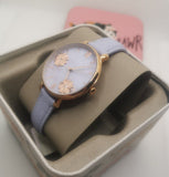 Fossil Jacqueline Purple Dial Purple Leather Strap Watch for Women - ES4814 Authentic Buy Shop Now