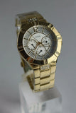 Guess Vista Diamonds Gold Dial Gold Steel Strap Watch for Women - W13573L1 Authentic Buy Shop Now