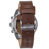 Fossil Brox Multifunction Grey Dial Brown Leather Strap Watch for Men - BQ2800 Authentic Buy Shop Now