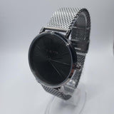 Michael Kors Auden Three-Hand Grey Dial Grey Mesh Strap Watch for Men - MK7151 Authentic Buy Shop Now