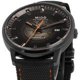 Mido Commander Automatic Gradient Black Dial Black Nylon Strap Watch For Men - M021.407.37.411.00 Authentic Buy Shop Now