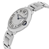 Cartier Ballon Bleu De Cartier Silver Dial Silver Steel Strap Watch for Women - W69011Z4 Authentic Buy Shop Now