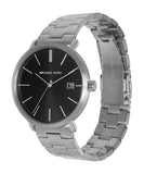 Michael Kors Blake Quartz Black Dial Silver Steel Strap Watch for Men - MK9133 Authentic Buy Shop Now