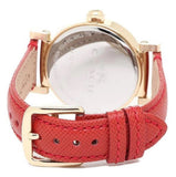 Coach Delancey Ivory Dial Orange Leather Strap Watch for Women - 14502719 Authentic Buy Shop Now