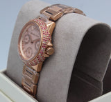 Michael Kors Mini Camille Multifunction Rose Gold Dial Rose Gold Steel Strap Watch For Women - MK7273 Authentic Buy Shop Now