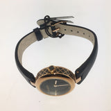 Gucci Diamantissima Quartz Black Dial Black Leather Strap Watch for Women - YA141501 Authentic Buy Shop Now