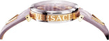 Versace V-Twist Quartz Purple Dial Purple Leather Strap Watch for Women - VELS00219 Authentic Buy Shop Now