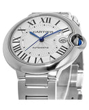 Cartier Ballon Bleu De Cartier Silver Dial Silver Steel Strap Watch for Men - WSBB0049 Authentic Buy Shop Now