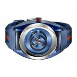 Gucci Sync XXL Quartz Blue Dial Blue Rubber Strap Watch For Men - YA137104 Authentic Buy Shop Now
