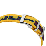 Gucci G Timeless Quartz Yellow & Purple Dial Yellow & Purple NATO Strap Watch For Men - YA1264069 Authentic Buy Shop Now