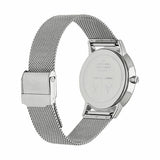 Armani Exchange Lola Analog Silver Dial Silver Mesh Strap Watch For Women - AX5535 Authentic Buy Shop Now