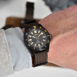 Seiko Prospex Black Series 1965 Limited Edition Black Dial Brown NATO Strap Watch For Men - SPB253J1 Authentic Buy Shop Now