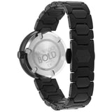 Movado Bold Crystals Black Dial Black Steel Strap Watch for Women - 3600576 Authentic Buy Shop Now