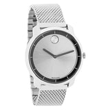 Movado Bold Silver Dial Silver Mesh Bracelet Watch For Women - 3600241 Authentic Buy Shop Now