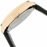 Gucci GG2570 Quartz Black Dial Black Leather Strap Watch For Women - YA142509 Authentic Buy Shop Now