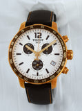 Tissot Quickster Chronograph Silver Dial Watch For Men - T095.417.36.037.01 Authentic Buy Shop Now
