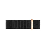 Daniel Wellington Classic Cornwall White Dial Black Nylon Strap Watch For Women - DW00100259 Authentic Buy Shop Now