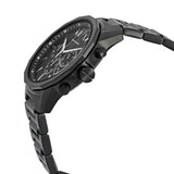 Armani Exchange Drexler Chronograph Black Dial Black Steel Strap Watch For Men - AX2639 Authentic Buy Shop Now
