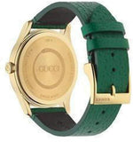 Gucci G Timeless Bee Green Dial Green Leather Strap Watch For Women - YA1264065 Authentic Buy Shop Now