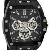 Guess Phoenix Multifunction Black Dial Black Rubber Strap Watch for Men - GW0203G3 Authentic Buy Shop Now