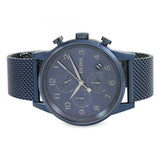 Hugo Boss Navigator Chronograph Blue Dial Blue Mesh Bracelet Watch for Men - 1513538 Authentic Buy Shop Now
