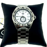 Tag Heuer Formula 1 Calibre 6 Automatic White Dial Silver Steel Strap Watch for Men - WAZ2013.BA0842 Authentic Buy Shop Now