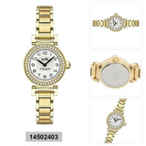 Coach Madison White Dial Gold Steel Strap Watch for Women - 14502403 Authentic Buy Shop Now