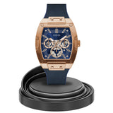 Guess Phoenix Multifunction Blue Dial Blue Rubber Strap Watch for Men - GW0202G4 Authentic Buy Shop Now