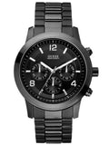 Guess Chronograph Black Dial Black Steel Strap Watch for Men - W15061G1 Authentic Buy Shop Now