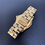 Marc Jacobs Rivera White Dial Gold Steel Strap Watch for Women - MBM3137 Authentic Buy Shop Now
