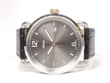 Fossil Commuter Grey Dial Brown Leather Strap Watch for Men - FS5417 Authentic Buy Shop Now