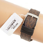 Michael Kors Jessa Multifunction Silver Dial Brown Leather Strap Watch For Women - MK7205 Authentic Buy Shop Now