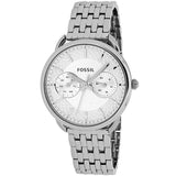 Fossil Tailor Silver Dial Silver Steel Strap Watch for Women - ES3712 Authentic Buy Shop Now