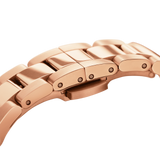 Daniel Wellington Iconic Donna Pink Dial Rose Gold Steel Strap Watch For Women - DW00100331 Authentic Buy Shop Now