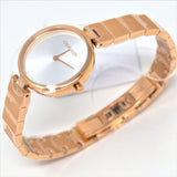 Calvin Klein Authentic White Dial Rose Gold Steel Strap Watch for Women - K8G23646 Authentic Buy Shop Now