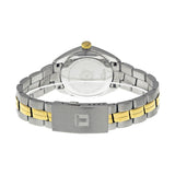 Tissot T Classic PR 100 Sport Chic White Dial Two Tone Steel Strap Watch For Women - T101.210.22.031.00 Authentic Buy Shop Now