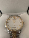 Gucci G Timeless Automatic White Dial Two Tone Steel Strap Watch for Men - YA126356 Authentic Buy Shop Now