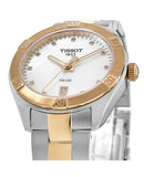 Tissot PR 100 Sport Chic Diamonds Mother of Pearl Dial Two Tone Steel Strap Watch for Women - T101.910.22.116.00 Authentic Buy Shop Now