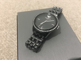 Emporio Armani Ceramica Crystals Black Dial Black Ceramic Strap Watch For Women - AR1478 Authentic Buy Shop Now