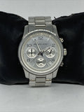 Michael Kors Runway Silver Dial Silver Steel Strap Watch for Women - MK5076 Authentic Buy Shop Now
