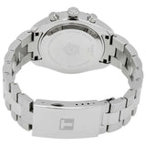Tissot PR 100 Sport Chic Chronograph Diamonds Blue Dial Silver Steel Strap Watch for Women - T101.917.11.046.00 Authentic Buy Shop Now