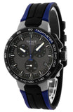 Tissot T Race Cycling Black Dial Two Tone Rubber Strap Watch For Men - T111.417.37.441.06 Authentic Buy Shop Now