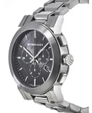 Burberry The City Black Dial Silver Steel Strap Watch for Men - BU9351 Authentic Buy Shop Now