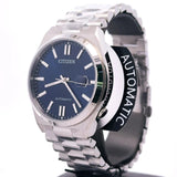 Citizen Tsuyosa Automatic Blue Dial Silver Steel Strap Watch For Men - NJ0150-81L Authentic Buy Shop Now