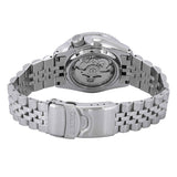 Seiko 5 Sports GMT Automatic Orange Dial Silver Steel Strap Watch For Men - SSK005K1 Authentic Buy Shop Now