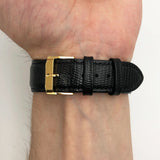 Movado Museum Black Dial Black Leather Strap Watch For Men - 2100005 Authentic Buy Shop Now