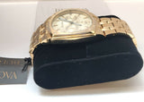 Bulova Multifunction White Dial Gold Steel Strap Watch for Men - 97C105 Authentic Buy Shop Now