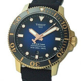 Tissot Seastar 1000 Powermatic 80 Blue Dial Blue Nylon Strap Watch for Men - T120.407.37.041.00 Authentic Buy Shop Now