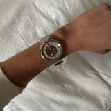 Versace V-Circle Silver Dial Silver Mesh Bracelet Watch for Men - VBQ060017 Authentic Buy Shop Now
