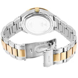 Guess Viva Diamonds Silver Dial Two Tone Steel Strap Watch for Women - W0111L5 Authentic Buy Shop Now